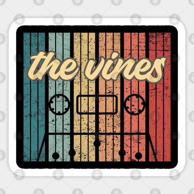 the vines cassette retro vintage Sticker by penciltimes